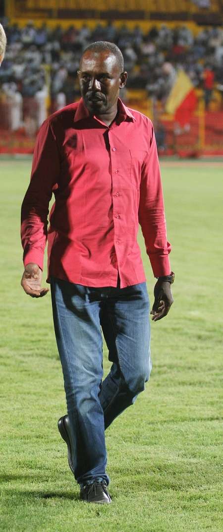 محمد موسى في أول ظهور رسمي له مع المريخ