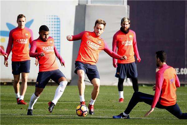 لاعبو برشلونة