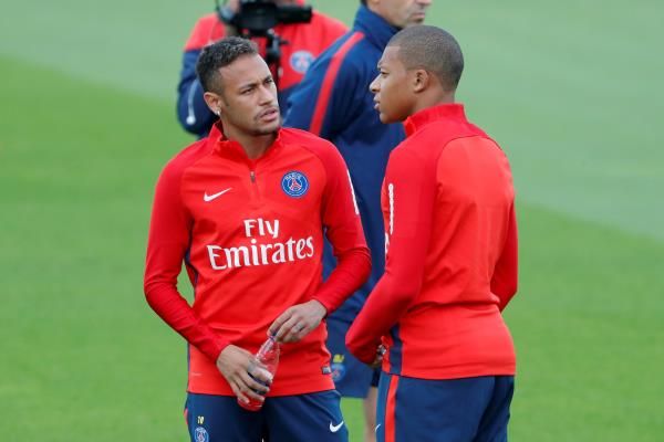 نيمار ومبابي