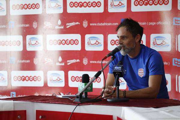 من المؤتمر الصحفي لماركو سيموني 