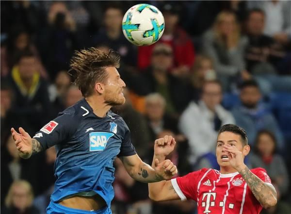 خاميس رودريجيز خلال المباراة