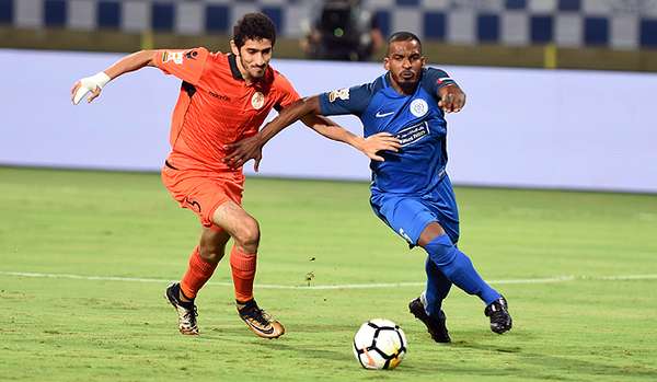 جانب من المباراة