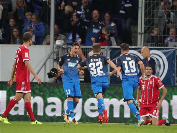 فرحة لاعبي هوفنهايم