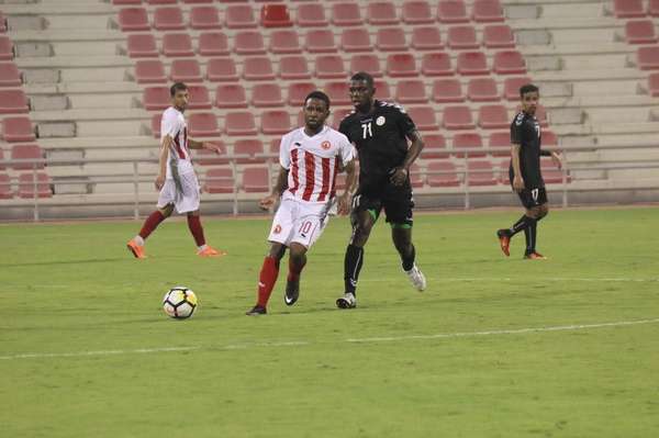 لقطة من المباراة