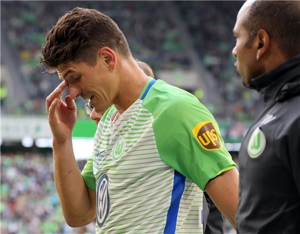 إصابة ماريو جوميز فى مباراة الأمس