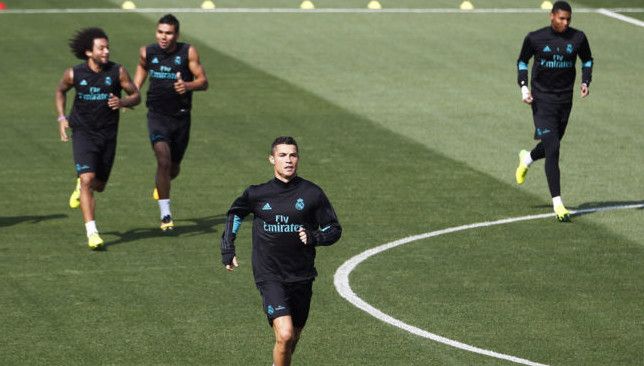 جانب من استعدادات ريال مدريد 