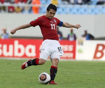 نجم المنتخب المصري أحمد حسن 