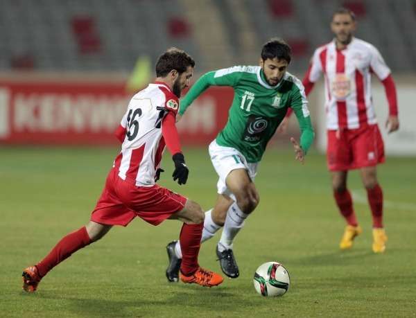 من لقاء سابق بين الوحدات وشباب الأردن