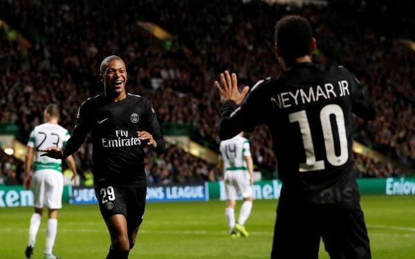 نيمار ومبابي