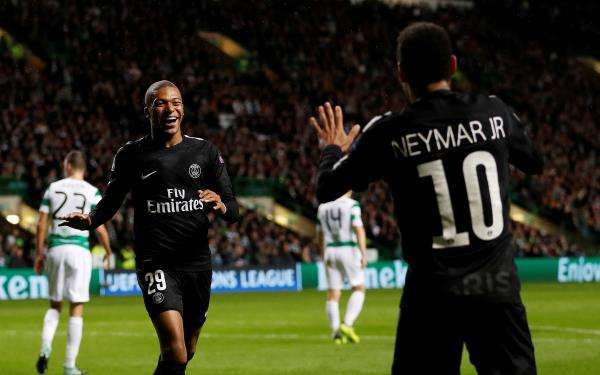 نيمار ومبابي