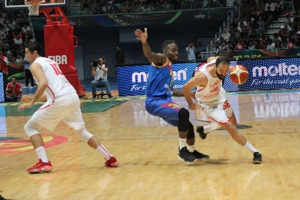 من مباراة تونس والكونغو الديمقراطية