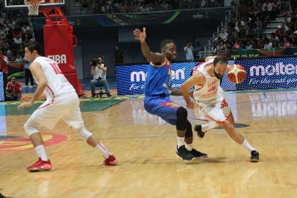 من مباراة تونس والكونغو الديمقراطية