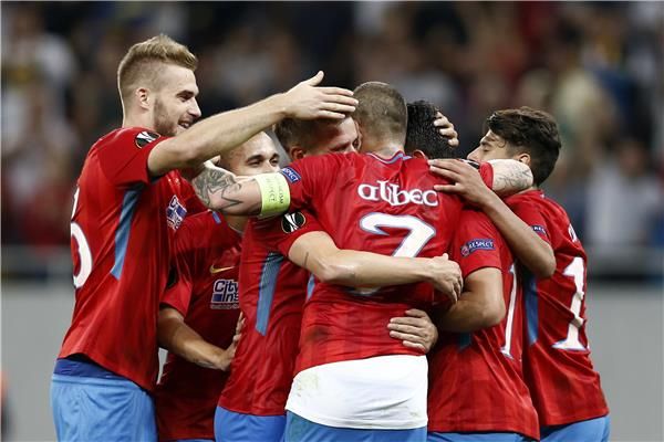 فرحة لاعبي ستيوا بوخارست