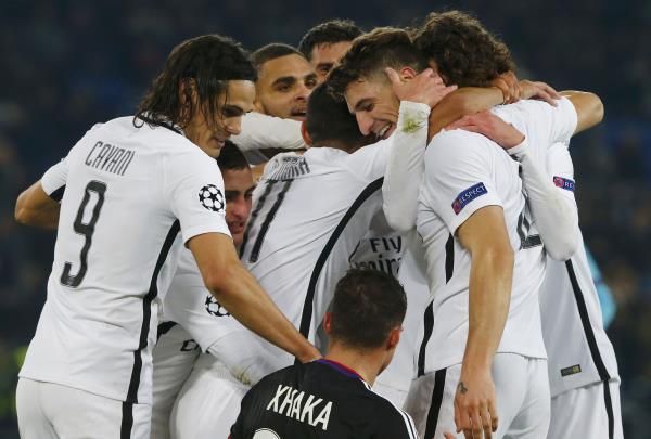 لاعبو باريس سان جيرمان