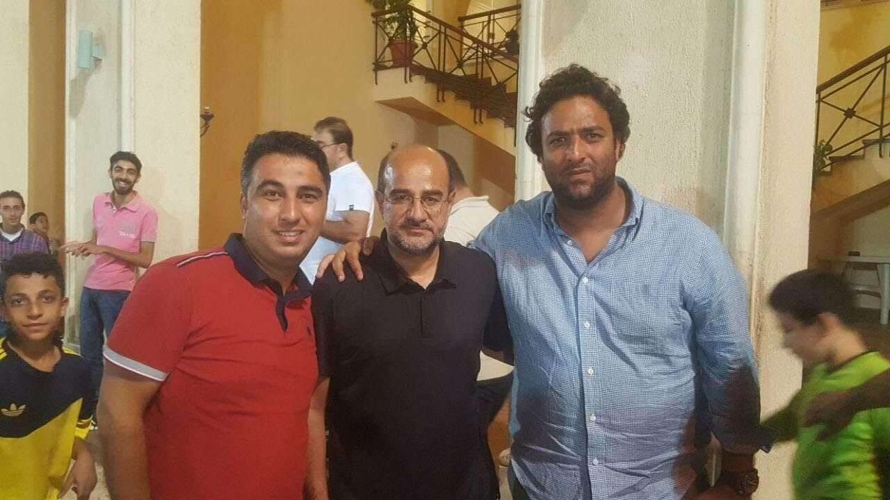 عامر حسين رفقة ميدو