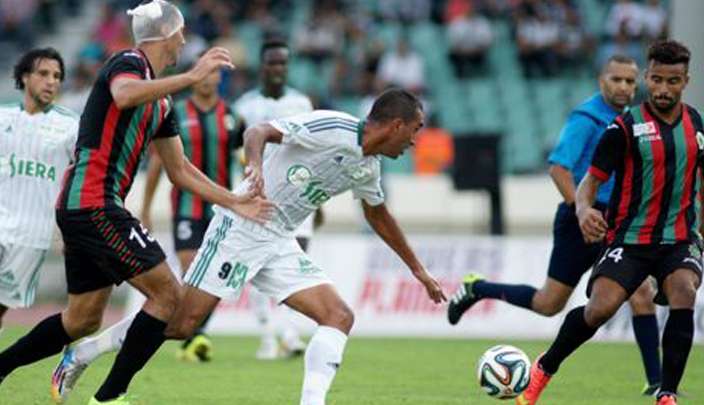 مواجهة سابقة بين الرجاء والجيش الملكي