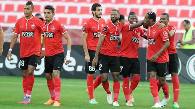 لاعبو شباب الاهلي دبي