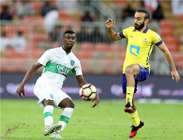 جانب من مباراة سابقة بين الفريقين