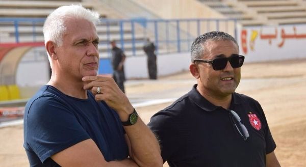 رضا الجدي صحبة المدرب هيبار فيلود 