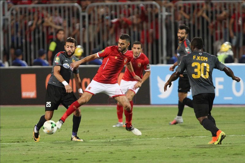 جانب من مباراة الأهلي والترجي