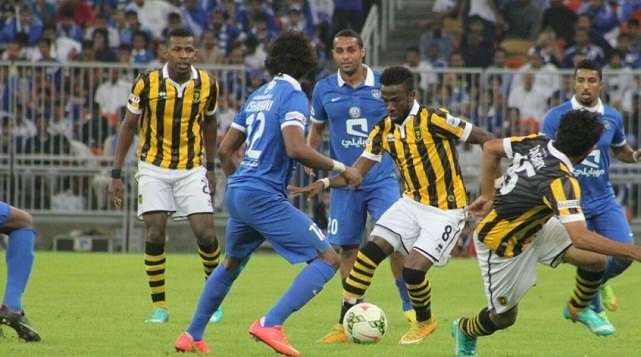 مواجهة سابقة بين الهلال واتحاد جدة