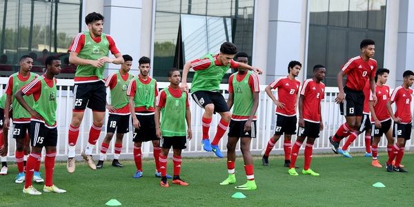 من تدريبات الأبيض للشباب