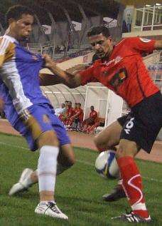 صورة من لقاء الفريقين ذهاباً