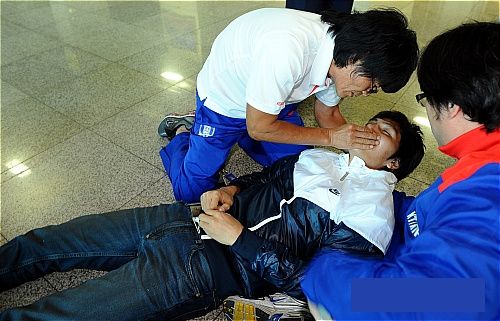 عندما تعرض لحالة إغماء في شهر أكتوبر من العام الماضي