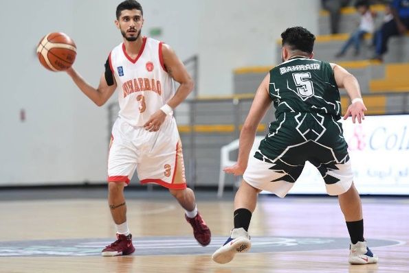 لقطة من مباراة المحرق مع البحرين