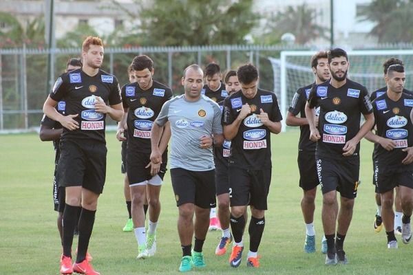 من تدريبات الفريق اليوم 