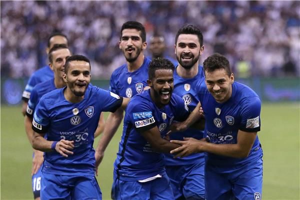 لاعبو الهلال السعودي