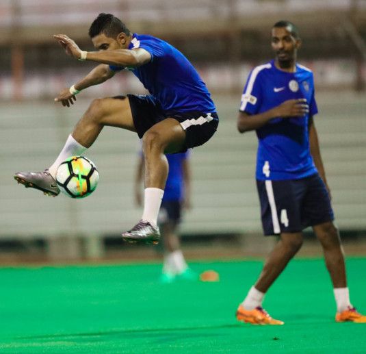 من تدريبات الهلال