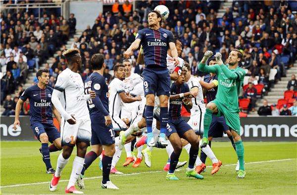 من مباراة سابقة بين سان جيرمان ومونبولييه