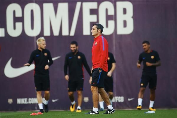 من تدريبات برشلونة