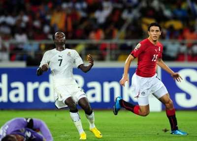 محمد ناجي "جدو" لحظة تسجيل هدف الفوز