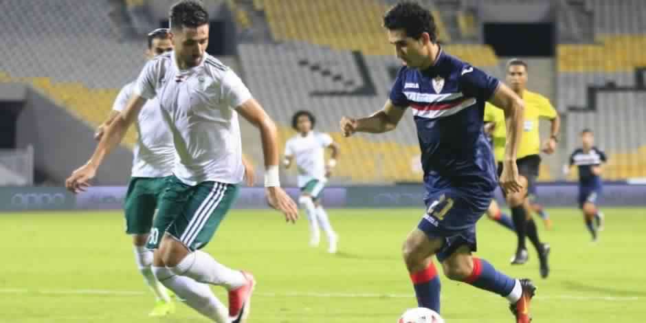 لقطة من المباراة