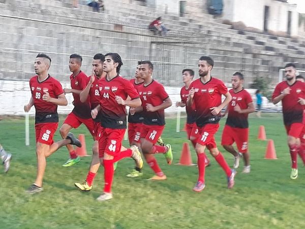 جانب من تدريبات الاتحاد