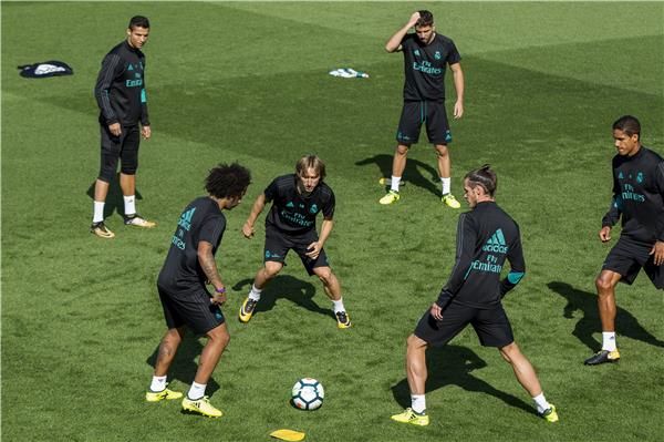 من تدريبات ريال مدريد