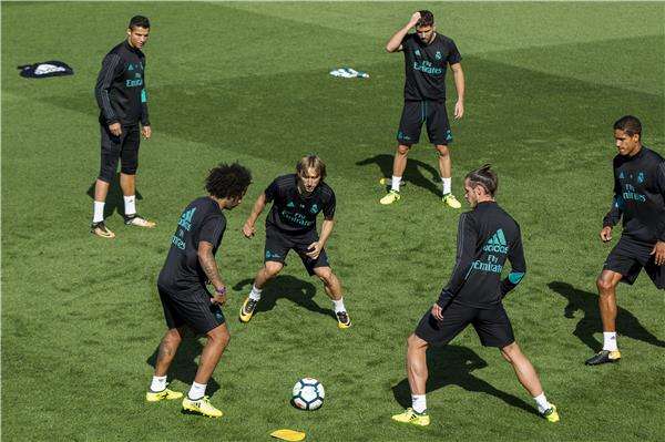 من تدريبات ريال مدريد