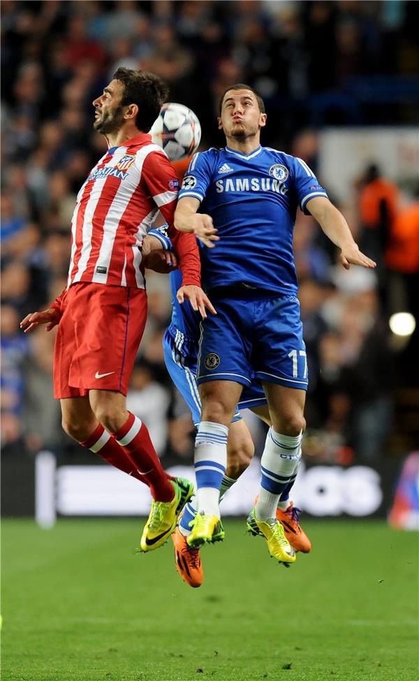مواجهة سابقة بين أتلتيكو مدريد وتشيلسي