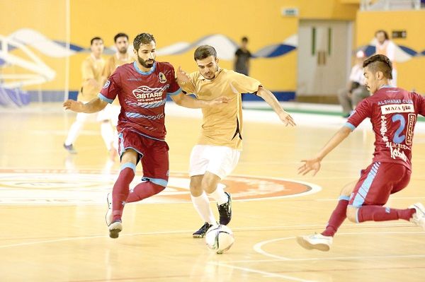 من منافسات دوري الصالات في الموسم الماضي