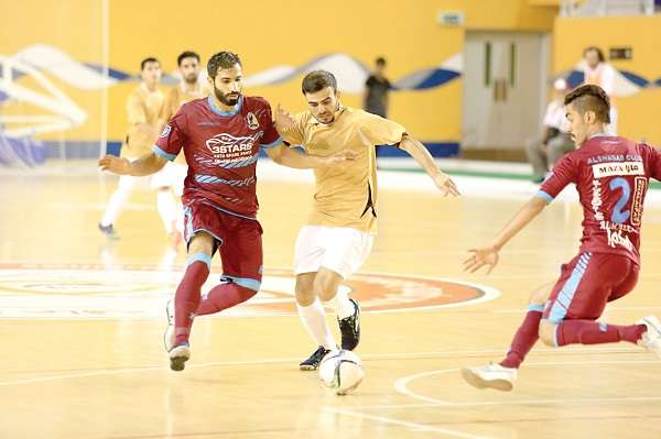 من منافسات دوري الصالات في الموسم الماضي