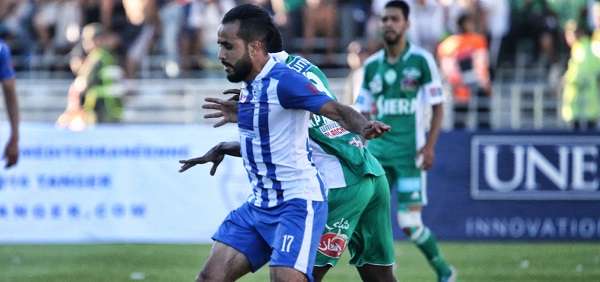 من مواجهة سابقة بين اتحاد طنجة والرجاء