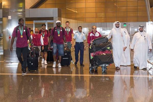 بعثة منتخب قطر للسلة للثلاثيات