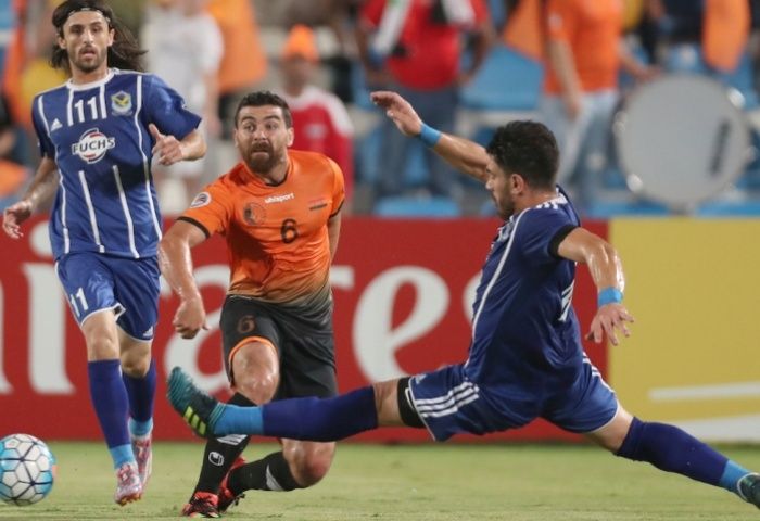 جانب من المباراة