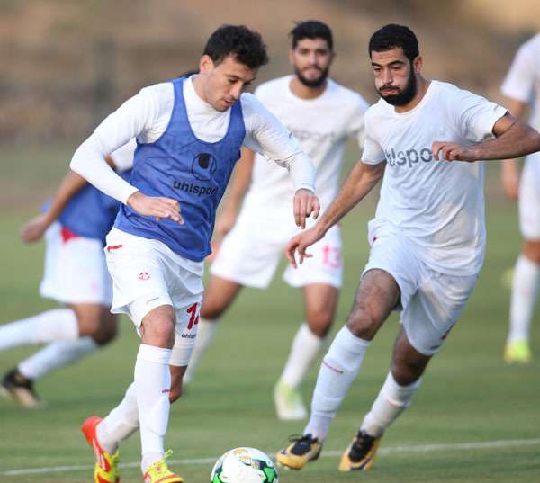 من تدريبات المنتخب التونسي اليوم 