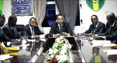 أعضاء إدارة الاتحاد الموريتاني لكرة القدم