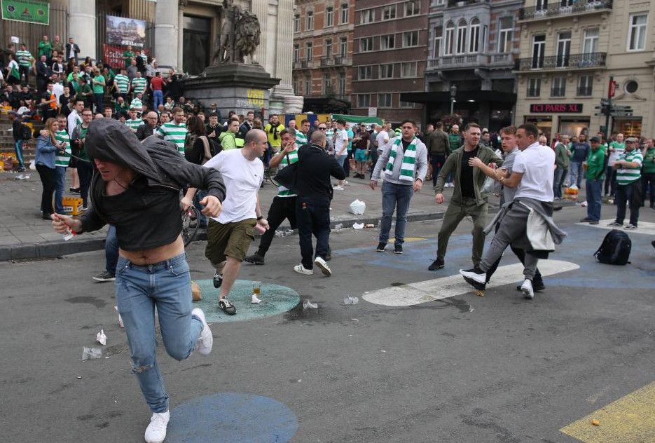 جانب من الإشتباكات