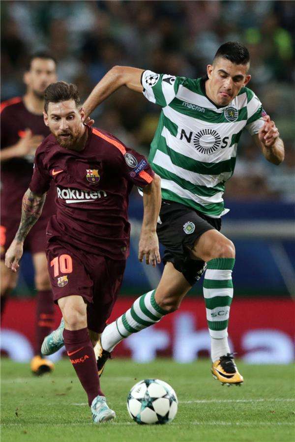 رودريجو باتاليا أثناء ملازمة ميسي