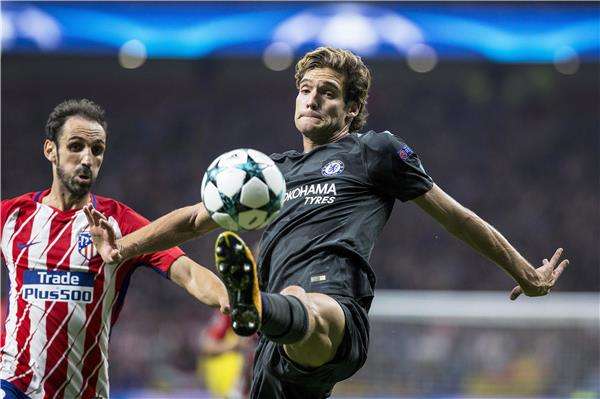 لقطة من المباراة